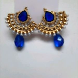 Gemstone Drop Earrings